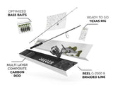 BASS GO KIT - Combo de pêche au bar tout-en-un